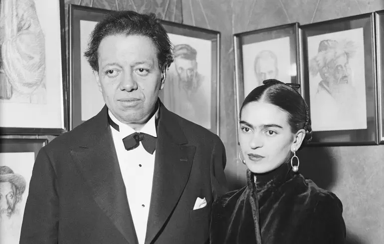 Диего Ривера и Фрида Кало.