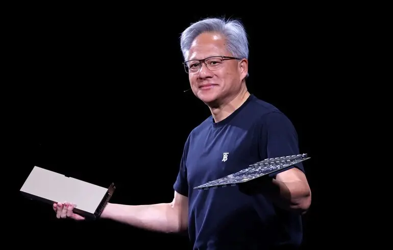 Генеральный директор Nvidia Дженсен Хуанг.