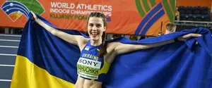 Легкоатлетка Магучих стала самой титулованной украинкой в истории чемпионатов мира в помещении