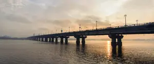 Авария теплосети на мосту Патона: часть жителей столицы осталась без тепла