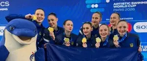 Первый триумф сезона: украинки выиграли золото Кубка мира по артистическому плаванию