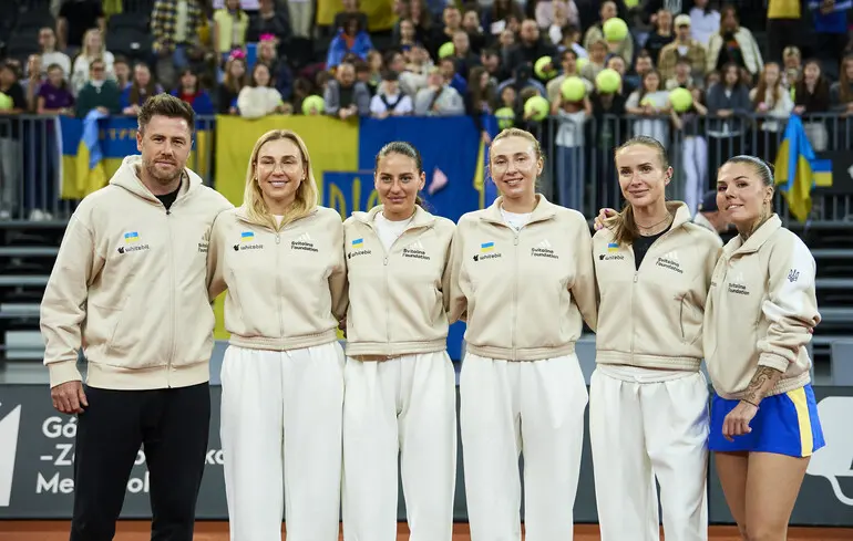 Україна вперше увійшла до трійки найкращих збірних світу в жіночому тенісі