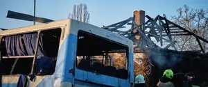 В Черкассах после ночной атаки повреждены десятки домов