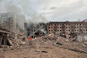 Россияне сбросили ФАБ на центр Славянска. В городе серьезные разрушения