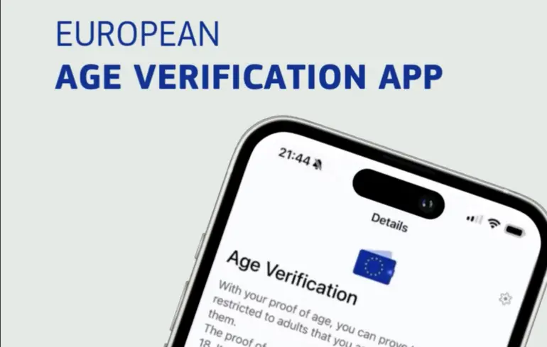 Презентация приложения для проверки возраста пользователей в интернете.