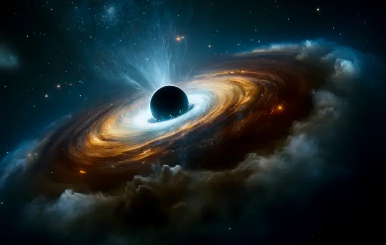 Вченим вдалося виміряти неймовірну потужність джетів чорних дір