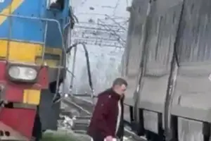 В Винницкой области поезд 