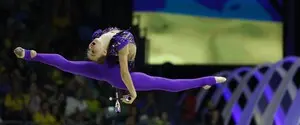 Українська художня гімнастка Онофрійчук завоювала два золота на етапі Кубка світу
