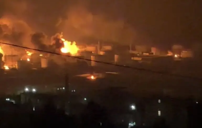 ЗСУ повторно атакували НПЗ у Туапсе та влучили в резервуарний парк