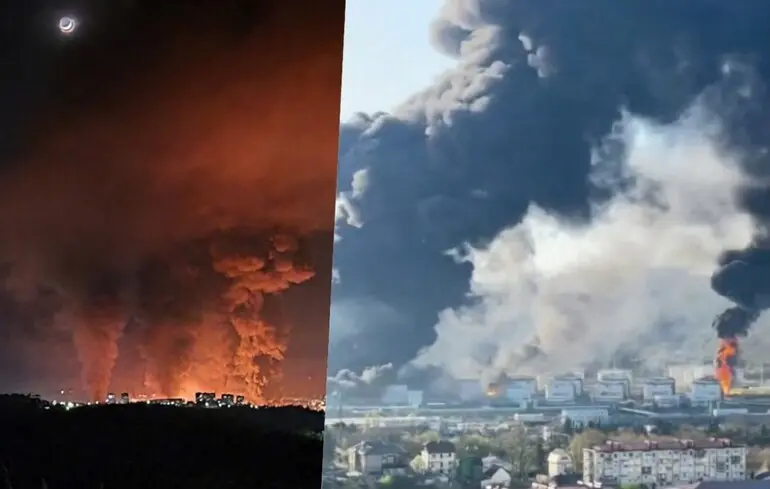 Туапсе до сих пор в огне: спутники NASA показали масштабы катастрофы на нефтяном гиганте РФ