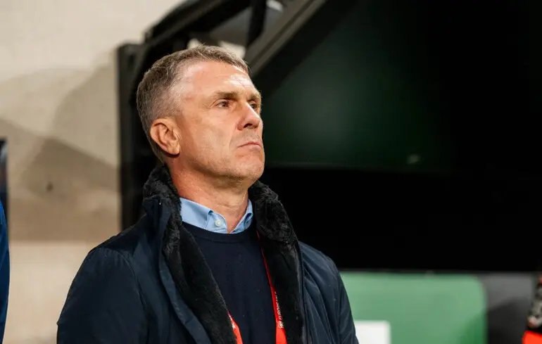 Реброва звільнено з посади головного тренера збірної України