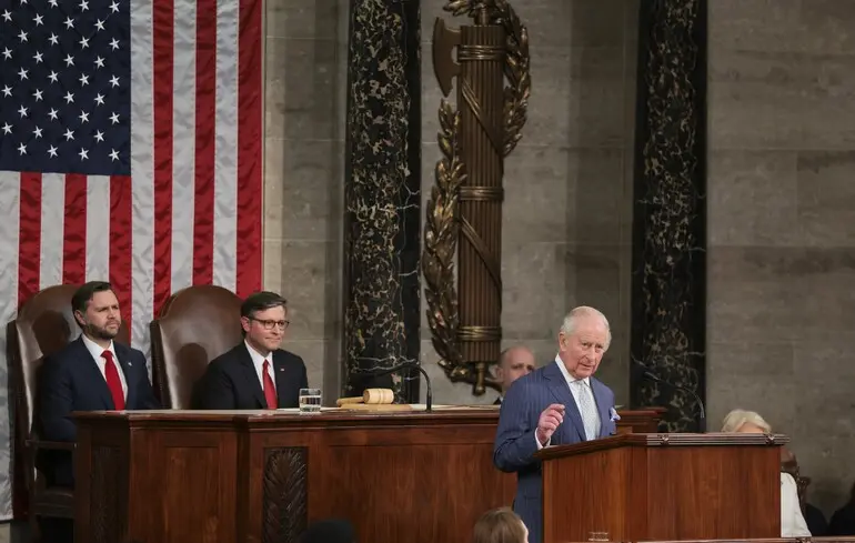 Король Чарльз у Конгресі США закликав до непохитної підтримки України