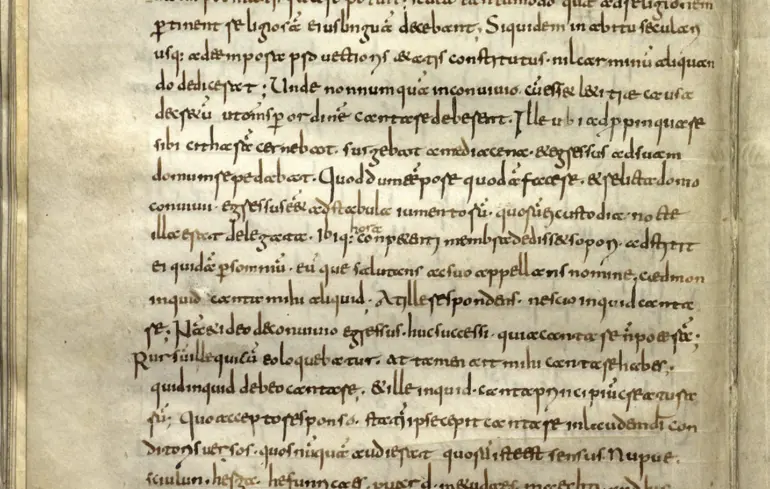 Рукопис, якого “не існувало”: в Римі знайшли найдавніший англійський вірш