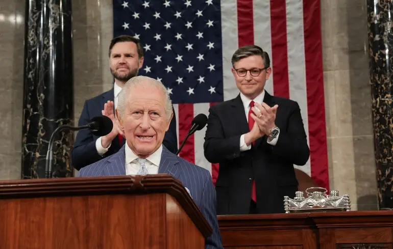 Виступ короля Чарльза в Конгресі США: Politico розшифрувало "приховані послання" промови