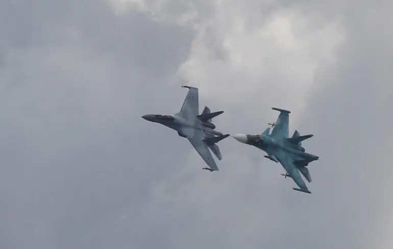 Російські Су-34, фото ілюстративне