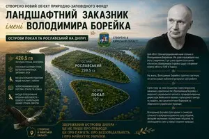 На Киевщине появился ландшафтный заказник имени эколога Владимира Борейко