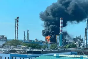 В Венгрии произошел взрыв на нефтеперерабатывающем заводе MOL