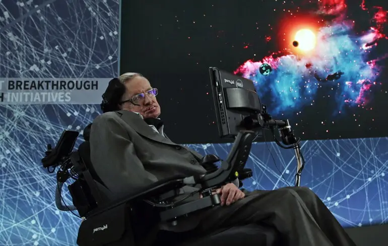 Англійський фізик-теоретик Стівен Гокінг.