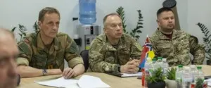 Главнокомандующий Вооруженных сил Норвегии побывал на линии фронта в Украине