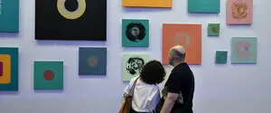 Живопись, свет и звук: в NAMU открылась выставка-перформанс 