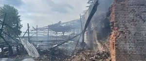 Внаслідок удару по фермі на Чернігівщині є загибла та поранений: фото наслідків
