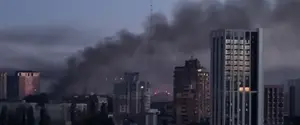 Удар по восьми районам Киева: горит 24-этажка, разрушена поликлиника, есть погибшие и 66 раненых