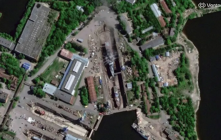 Супутникові знімки доводять ураження корвета «Бойкий»