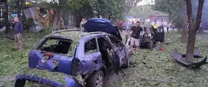 Обстрел Запорожья: есть десять раненых и разрушения