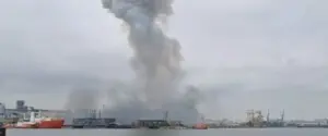 В румынском порту Констанца взорвался морской дрон