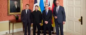 Зеленский в Лондоне встретился с лидерами Британии, Франции и Германии