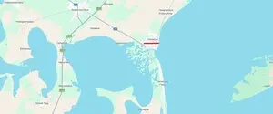После ракетной атаки оккупанты остановили движение на Арабатскую стрелку