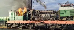 Россияне нанесли удар по железнодорожной станции в Лозовой