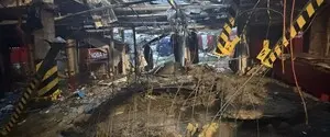 В Киеве в результате ракетного удара был уничтожен самый современный терминал «Новой почты»