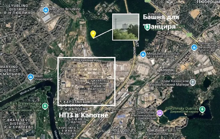 Возле московского НПЗ планировали установить ПВО, но не успели — СМИ