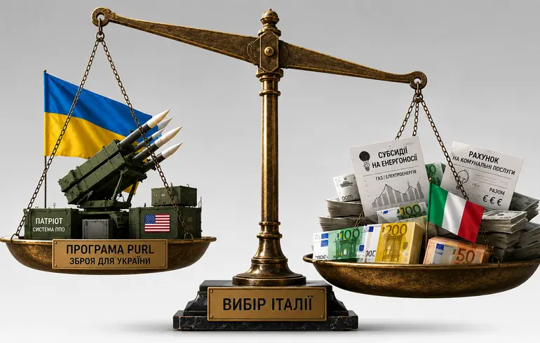 Італія відмовилася фінансувати закупівлю зброї США для України — Defense News