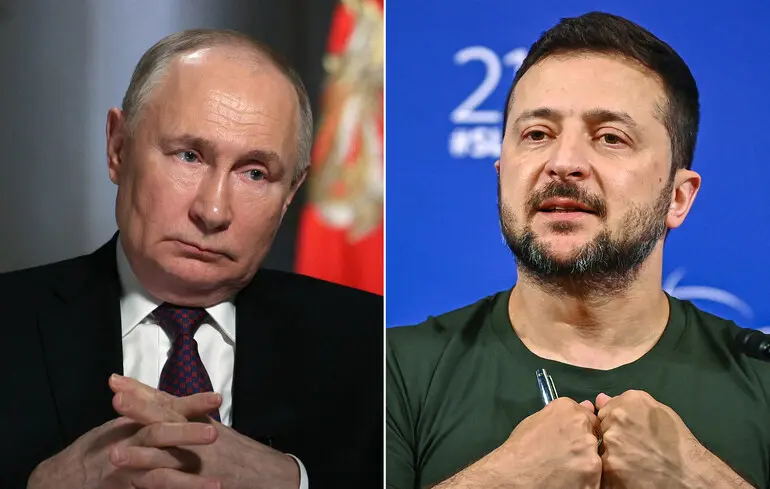 Путін звинуватив Зеленського у конфліктності