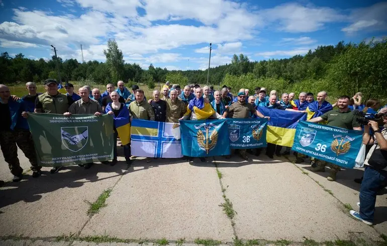 З російського полону повернулися ще 160 захисників України