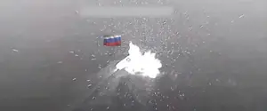 Эпические кадры из Черного моря: ВМС разнесли российский катер возле Тендровской косы