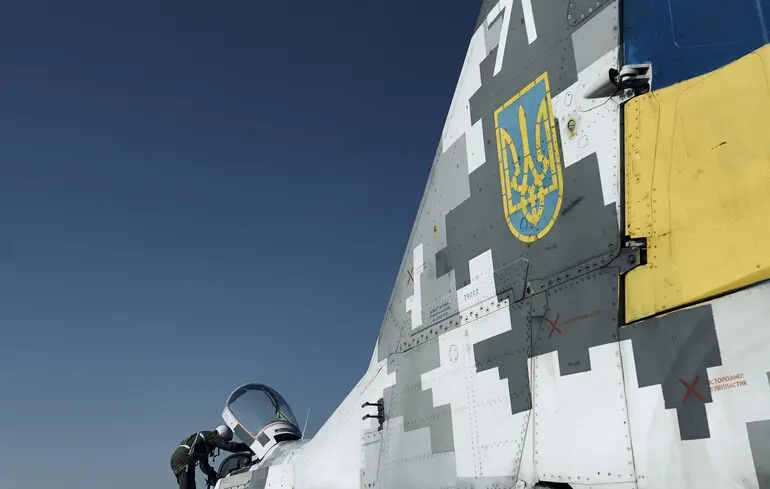В Полтавской области разбился истребитель МиГ-29