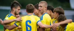 Сборная Украины стартовала с победы на юношеском Евро-2026 по футболу