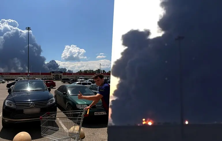 Дим на десятки кілометрів накрив усе місто: триденну пожежу на НПЗ на Кубані видно з космосу