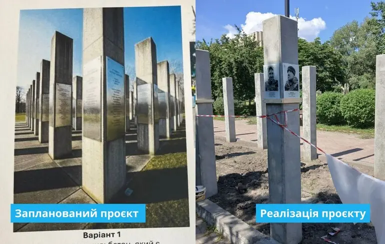 Замість вшанування — скарги: чому родичі полеглих воїнів вимагають демонтувати портрети з Алеї Героїв