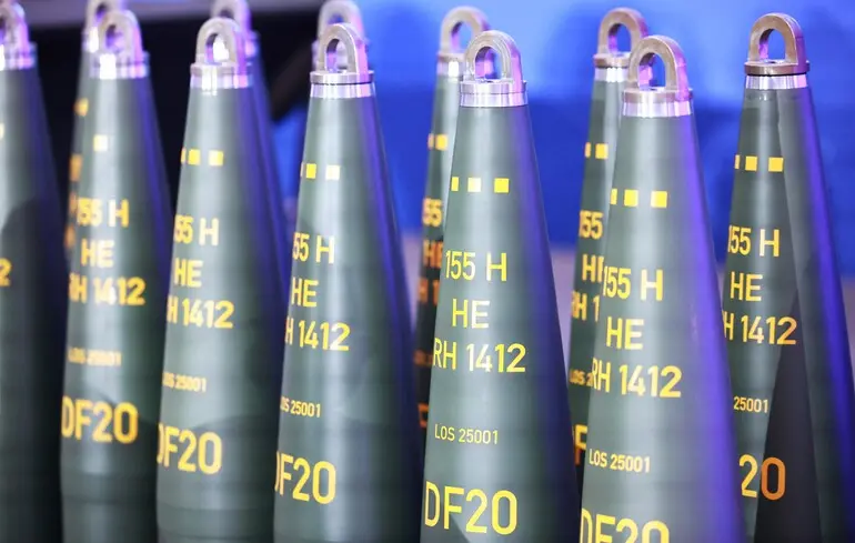 Україна отримає нову партію артилерійських боєприпасів від Rheinmetall