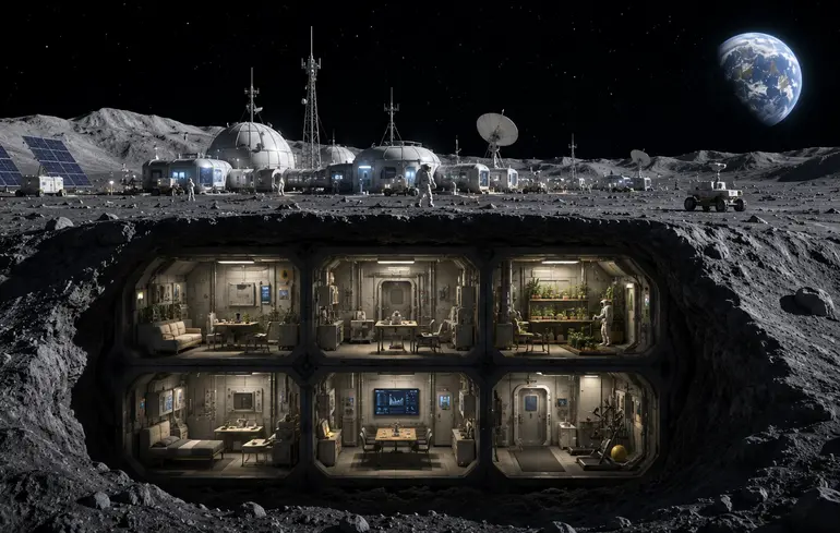 NASA затвердило графік будівництва першої постійної бази на Місяці — ABC News