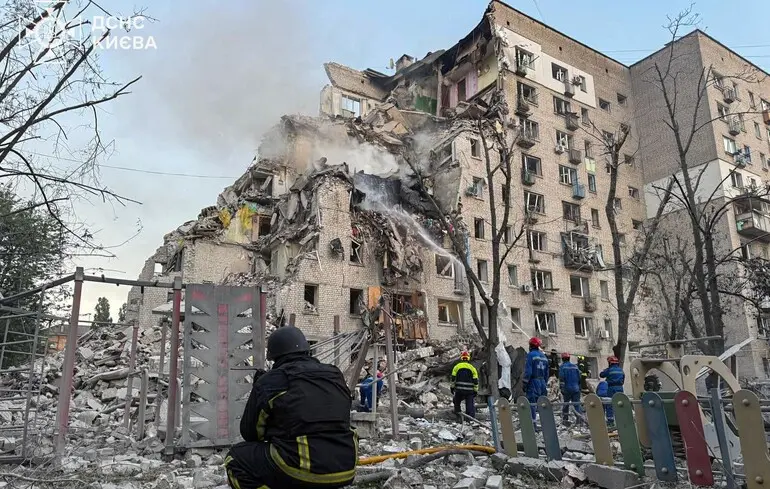 Ночная атака на Киев: 21 погибший и 86 раненых, среди них есть дети