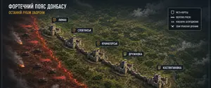 Издание The Guardian посетило «крепостной пояс» — последний рубеж обороны Донбасса