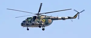 В Полтавской области при перехвате российских дронов погиб экипаж вертолета Ми-8