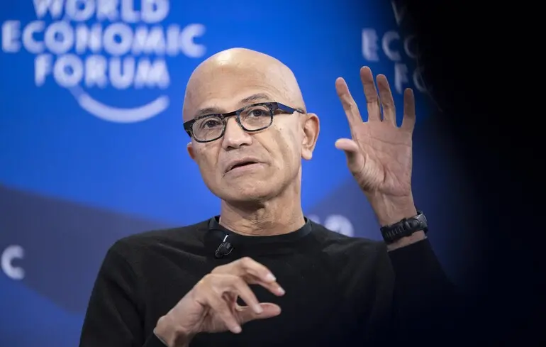 Генеральный директор Microsoft Сатья Наделла.