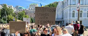 UNITED24 Media приостановила работу: команда участвует в акции протеста против увольнения Федорова