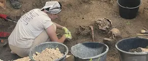 На Волыни в ходе эксгумации обнаружили останки девяти человек
